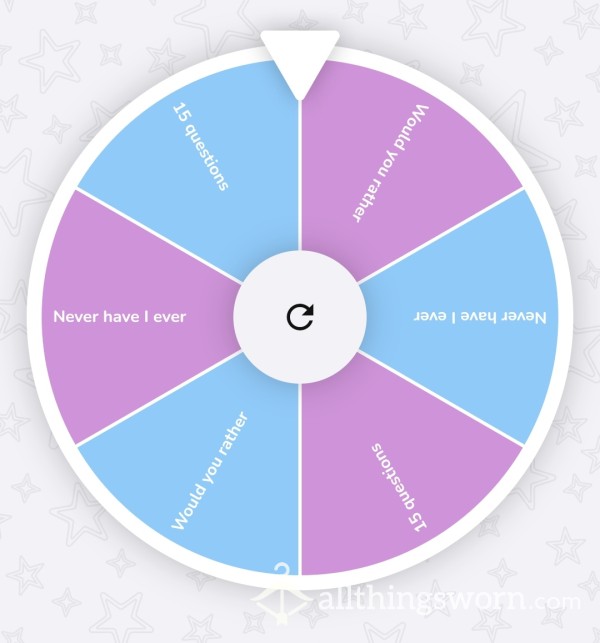 Game Wheel - Let's Play 🤭💜
