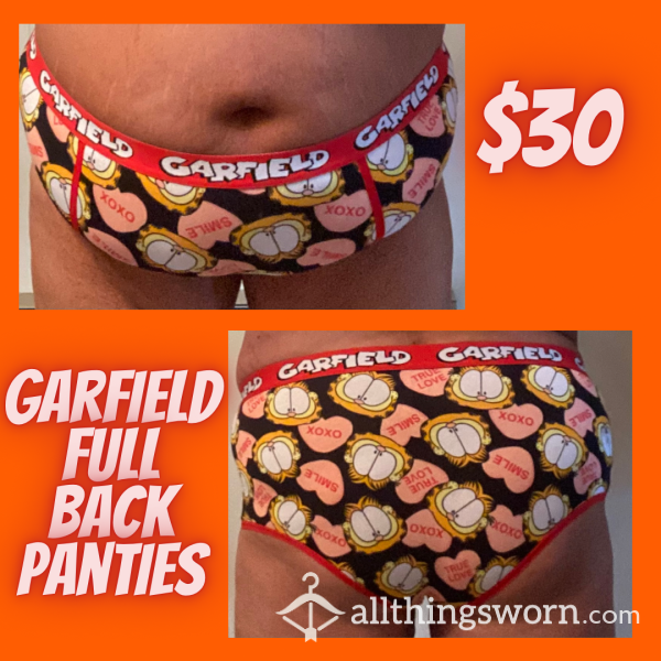 Garfield Full Back Panties