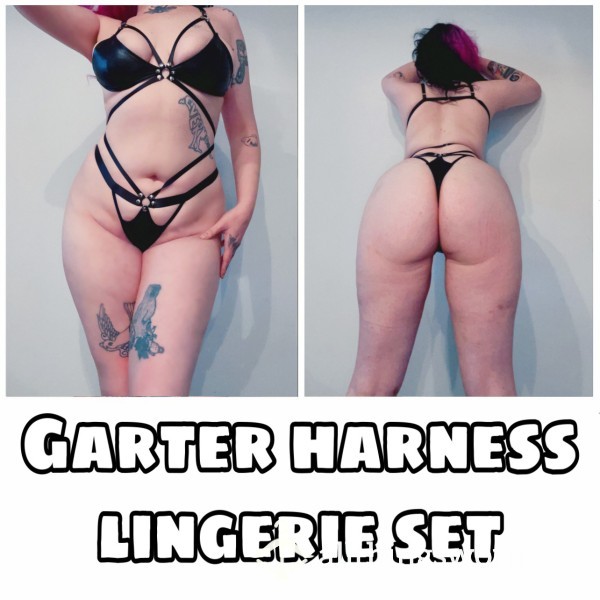 Garter Harness Lingerie Set