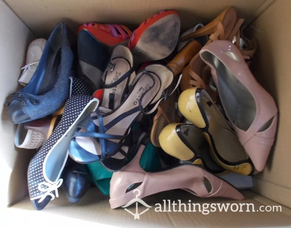 Mixed Box Of Shoes