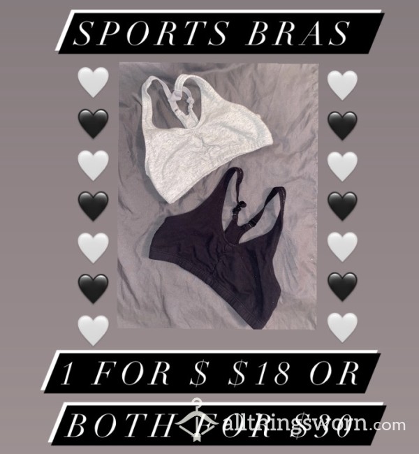 Get 1 Or Both Of My Sweaty Sports Bras