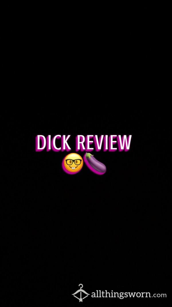 Get Your Dick Rated By Me