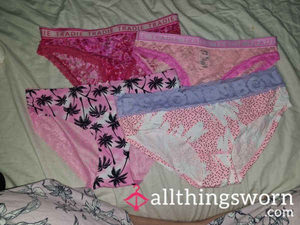 Get Your Hands On A Set Of My Pink Panties! $25 Each X