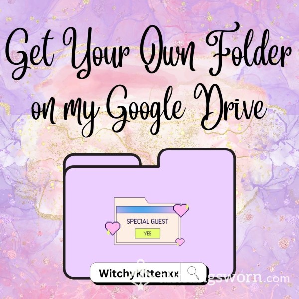 Get Your Own Folder In My Google Drive
