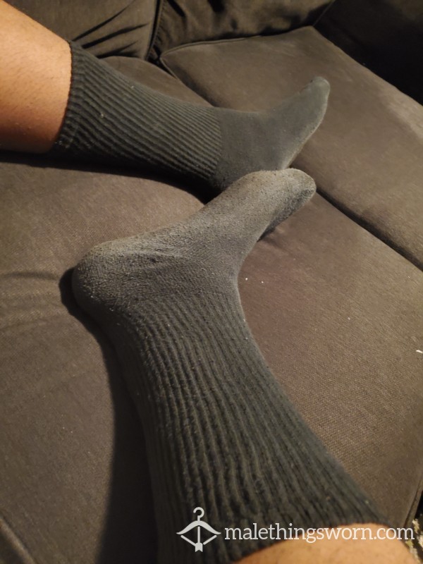Giant Dirty And Sweaty Black Socks