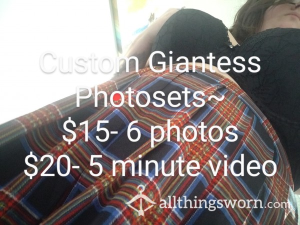 Giantess Photo Sets