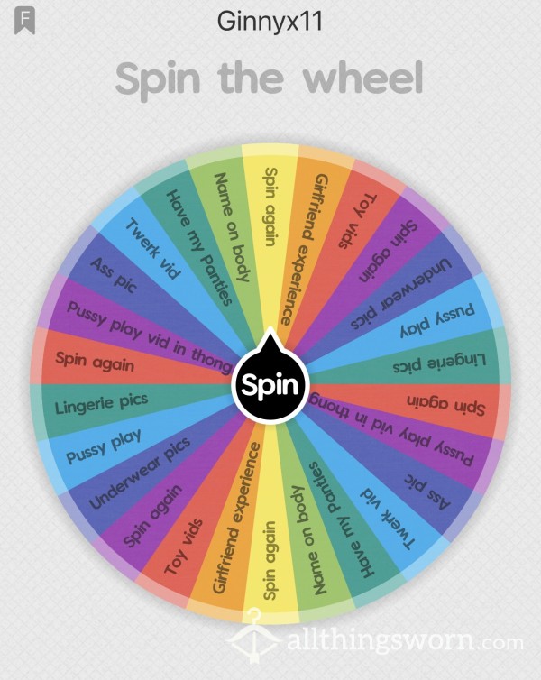Spin The Wheel🔥