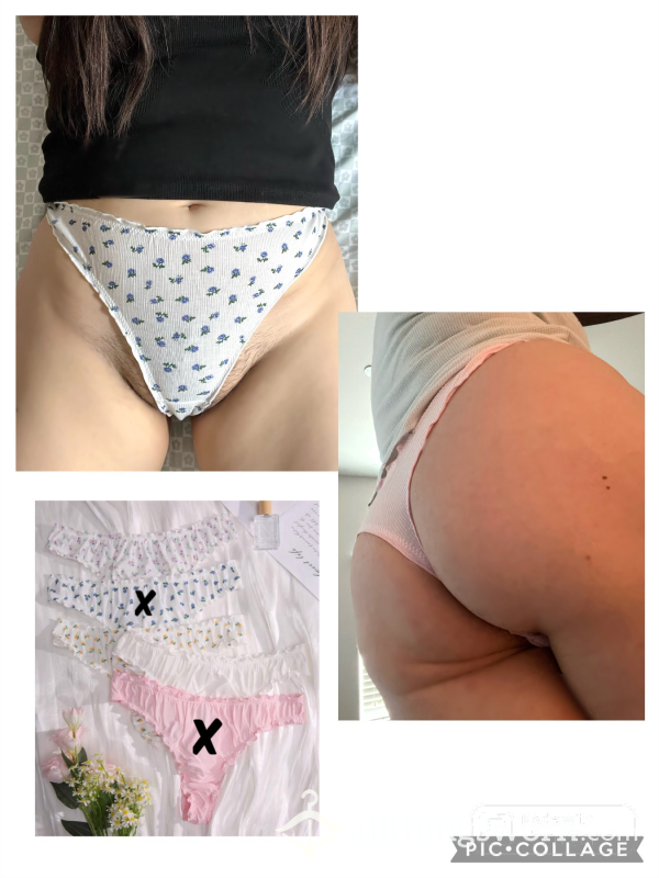 “Girl Next Door” Sexy Frilly Thongs