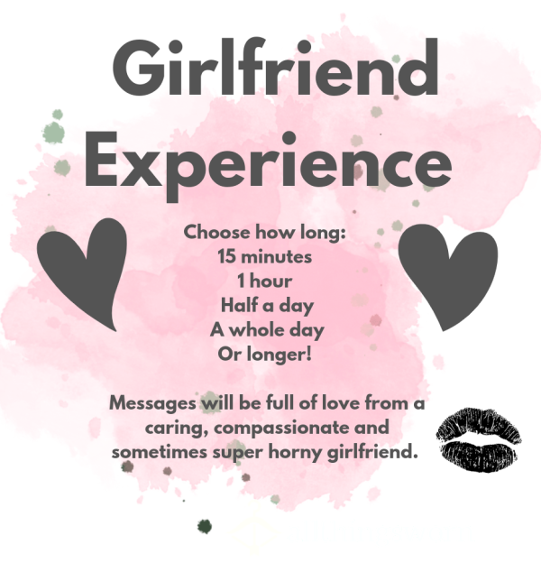 Girlfriend Experience 💫