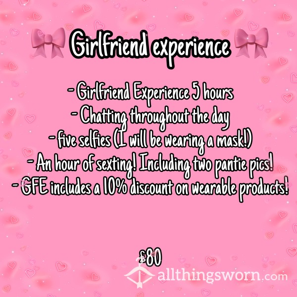 Girlfriend Experience 💕🎀