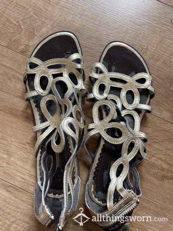 Gladiator Style Sandals - Ruined!