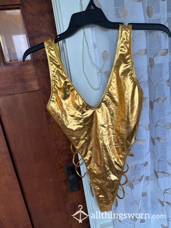 Go For Gold With This Body Suit