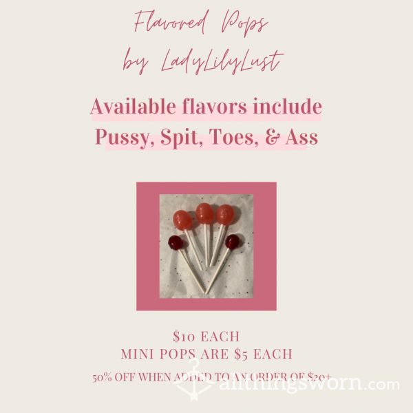Goddess Flavored Pops
