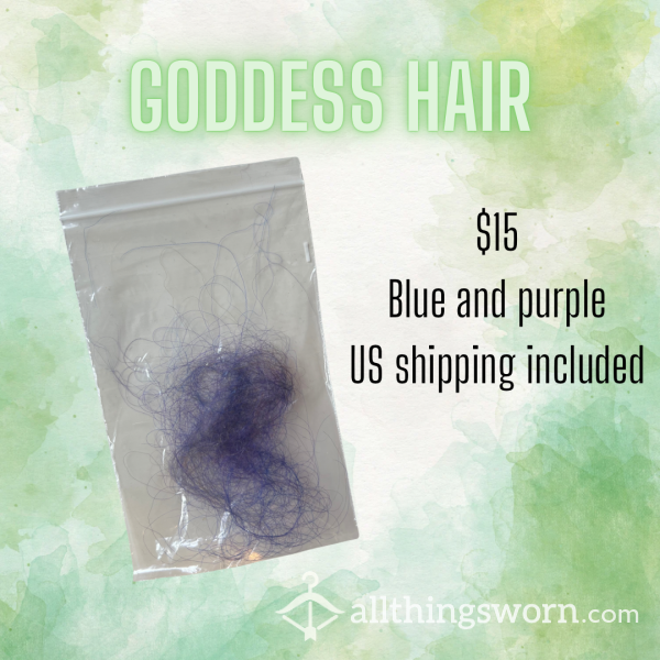 Goddess Hair (blue And Purple)