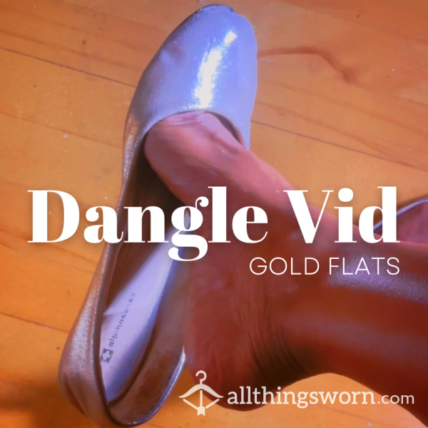 Gold Shoe Toe Dangle ✨VIDEO✨