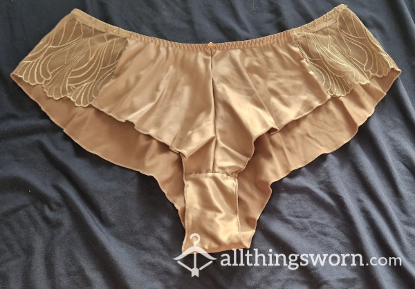 Gold Silk Panties