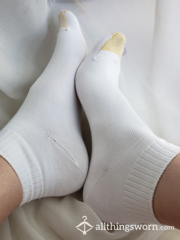 Gold Toe Brand White Socks