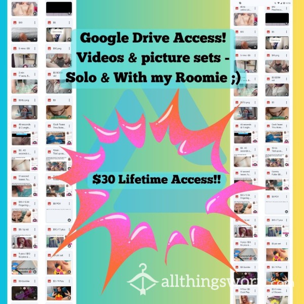 Google Drive Lifetime Access $30!!