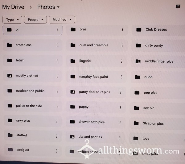 Google Drive Photos Folder