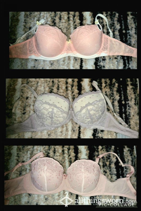 💋🖤 Gorgeous, Lace Patterned Bras 🖤💋