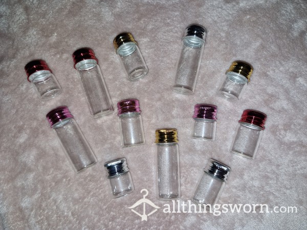 Gorgeous Vials Ready To Be Filled