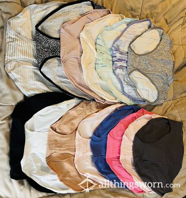 Granny Pantie Cotton Pick Your Pair Comes With 7Day Wear