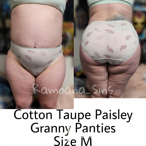 Granny Panties Cotton Paisley