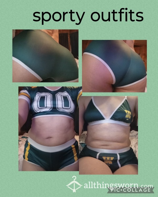 Green And Yellow Sporty Outfits