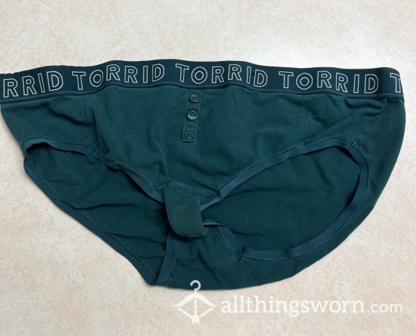Green Cotton Torrid Boy Briefs | My WORST Panties Collection