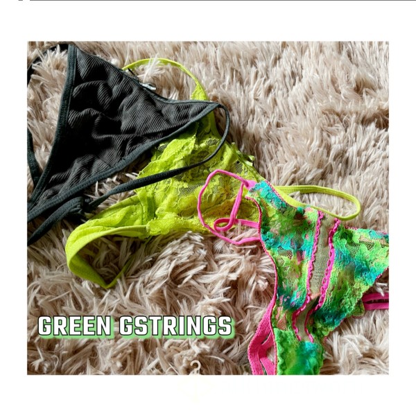 Green Gstrings💚(3 Available)