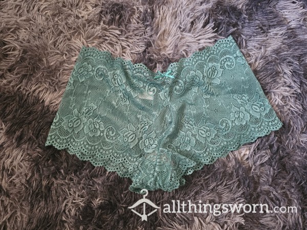 Green Lace Panties