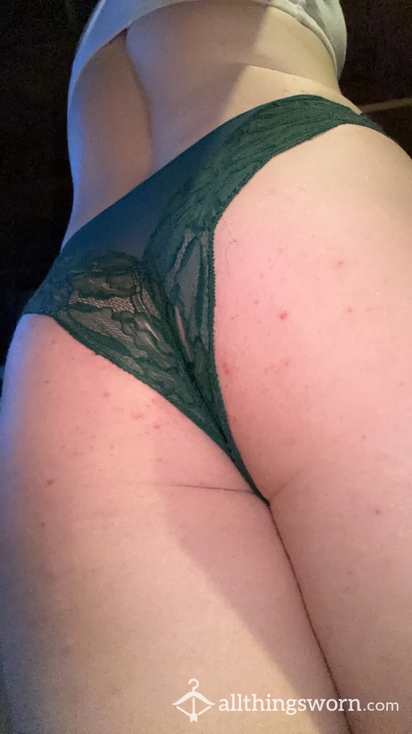 Green Lacy Panties