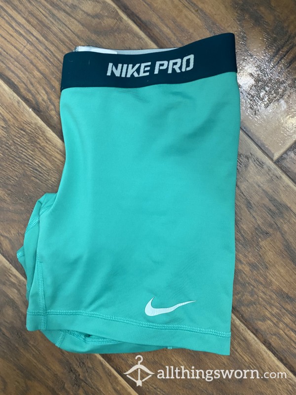 Green Nike Spandex