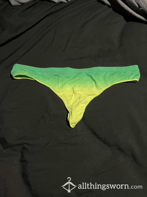 Green Ombre Thong