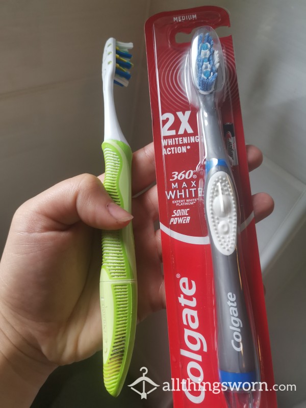 Green Toothbrush 🧼 Wash Your Mouth Out!