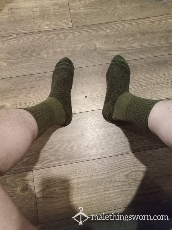 Green Work Socks
