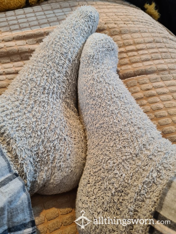 Grey Bedtime Socks