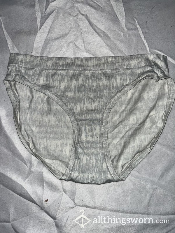 Grey Bikini Panties