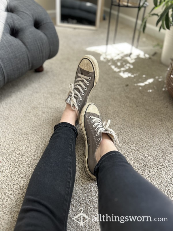 Grey Converse /work Shoes