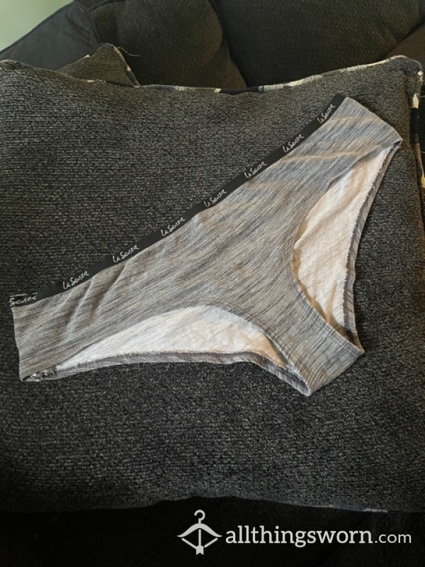 Grey Cotton Panties