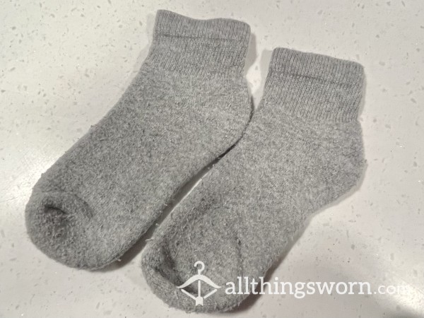 Grey Cotton Socks