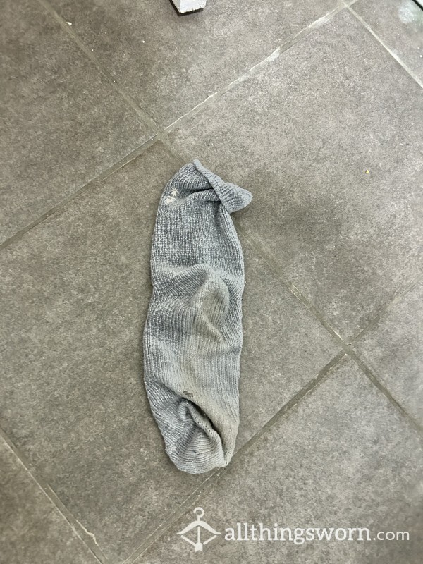 Grey Fluffy Socks