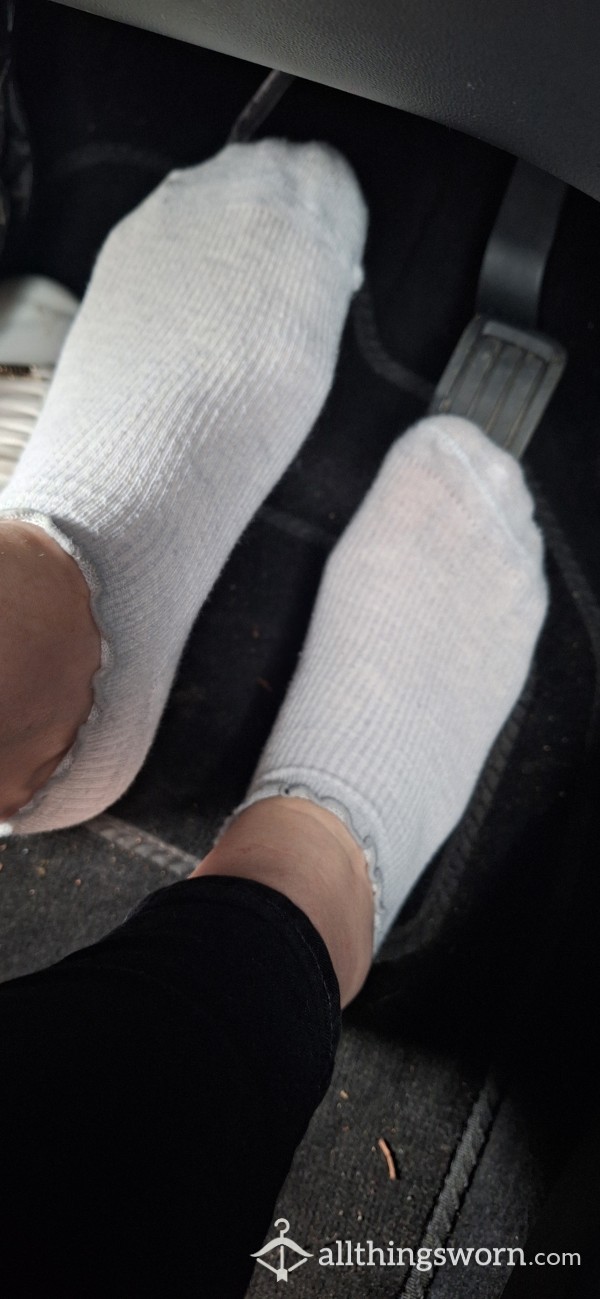 Grey Ri Trainer Socks