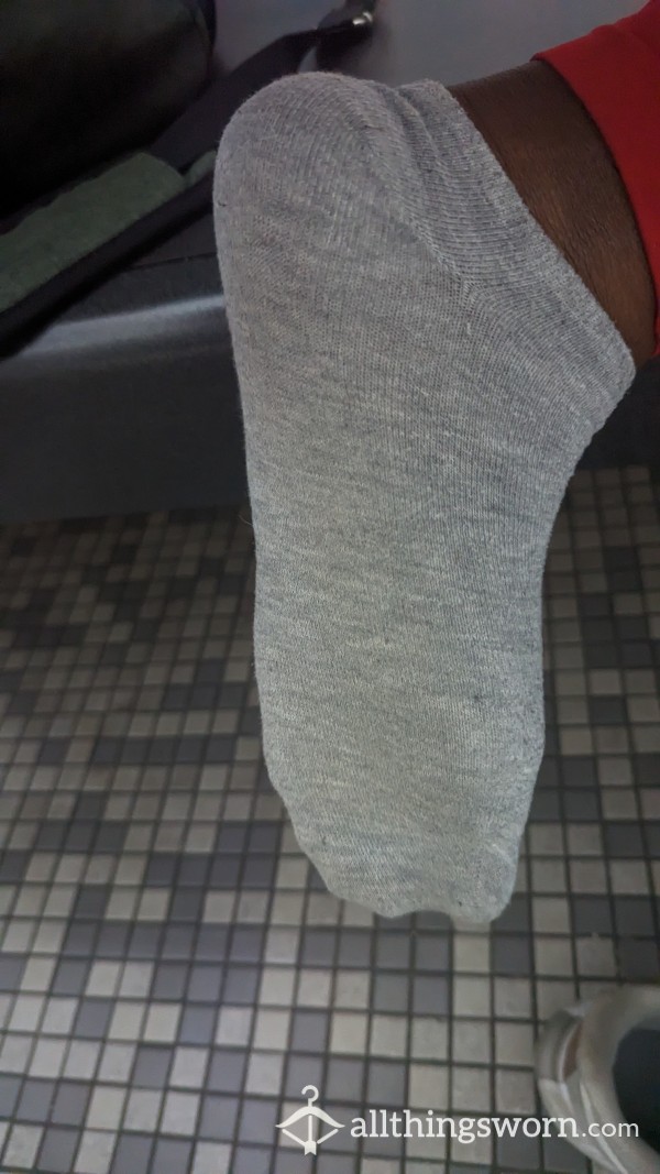Grey Smelly Gym Socks (as Is)