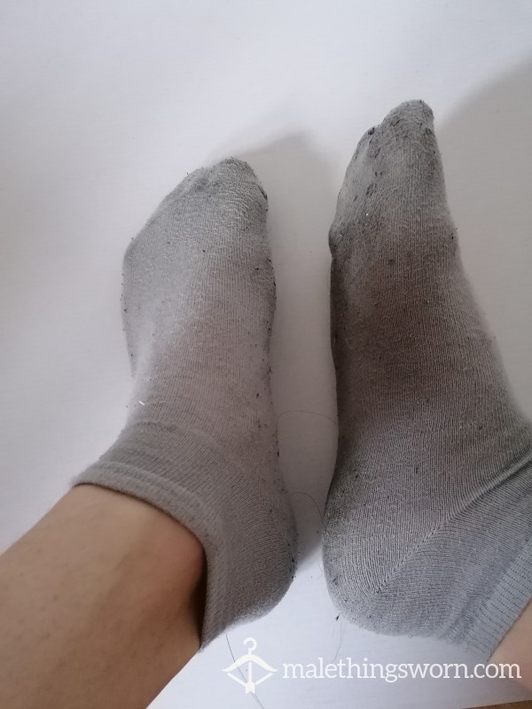 Grey Socks- Customizable