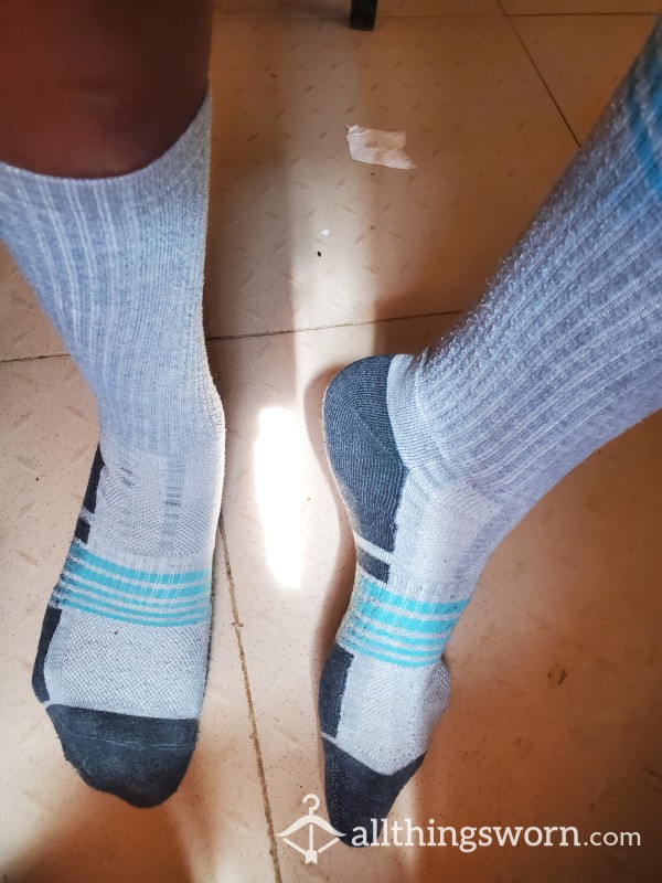 Grey Sport Socks