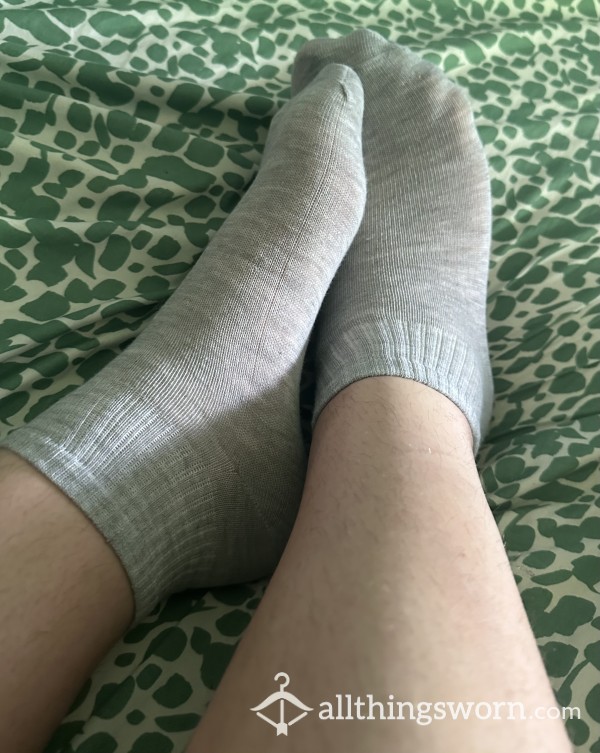 Grey Steve Madden Socks Worn