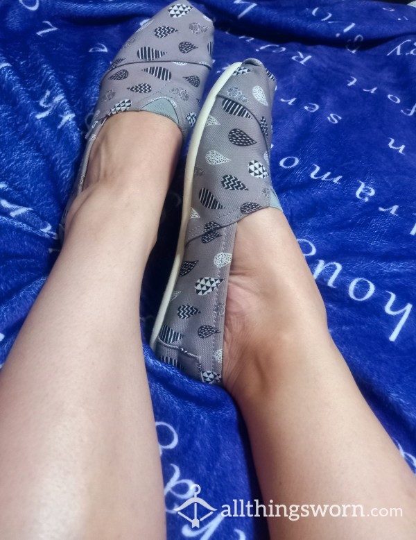 Grey Toms Shoes