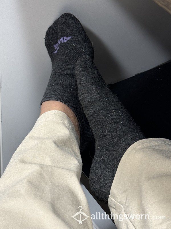 Grey Well Worn Socks