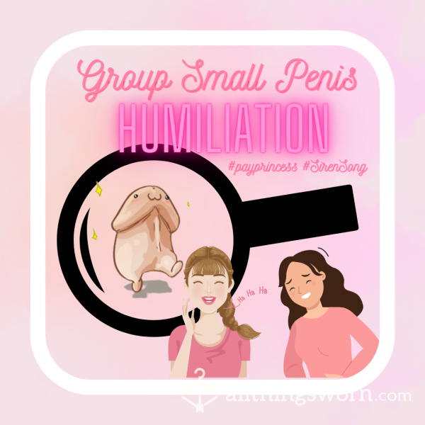 👥Group Small Penis Humiliation😈 #sirensong